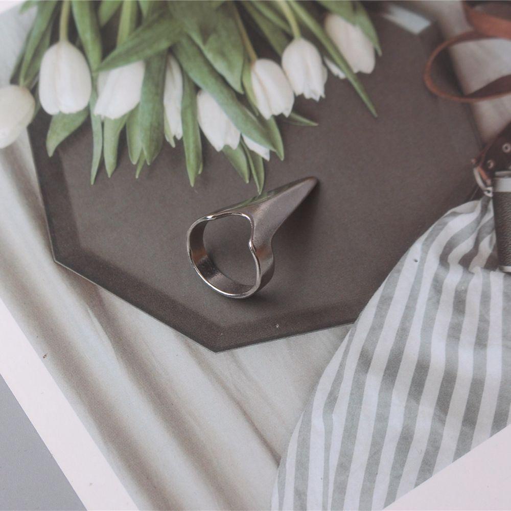 Nhẫn Hình Móng Vuốt Phong Cách Gothic Hàn Quốc Cá Tính Làm Quà Tặng Trang Sức Hóa Trang