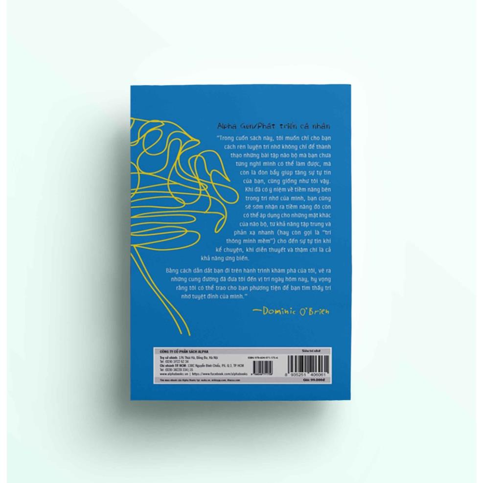 Sách - Siêu trí nhớ 119k - AlphaBooks