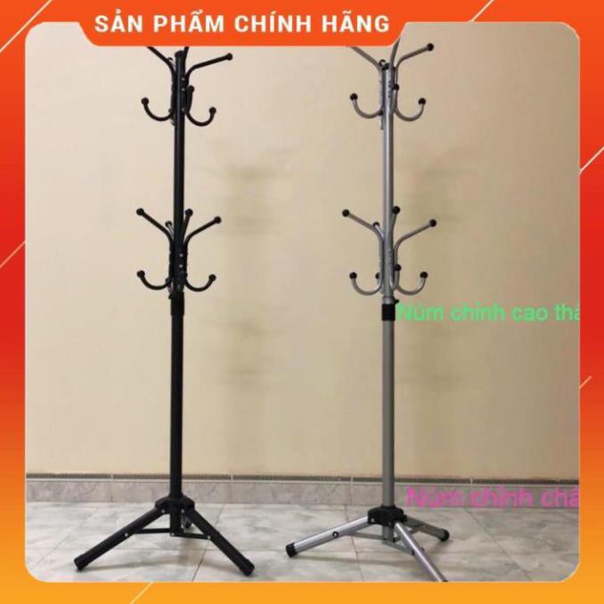 [ Hỏa tốc 1H ] [Chính hãng-Lỗi 1 đổi 1] Cây treo quần áo đa năng Đạt Vinh 2 tầng tiện dụng - Móc treo, cọc treo quần áo