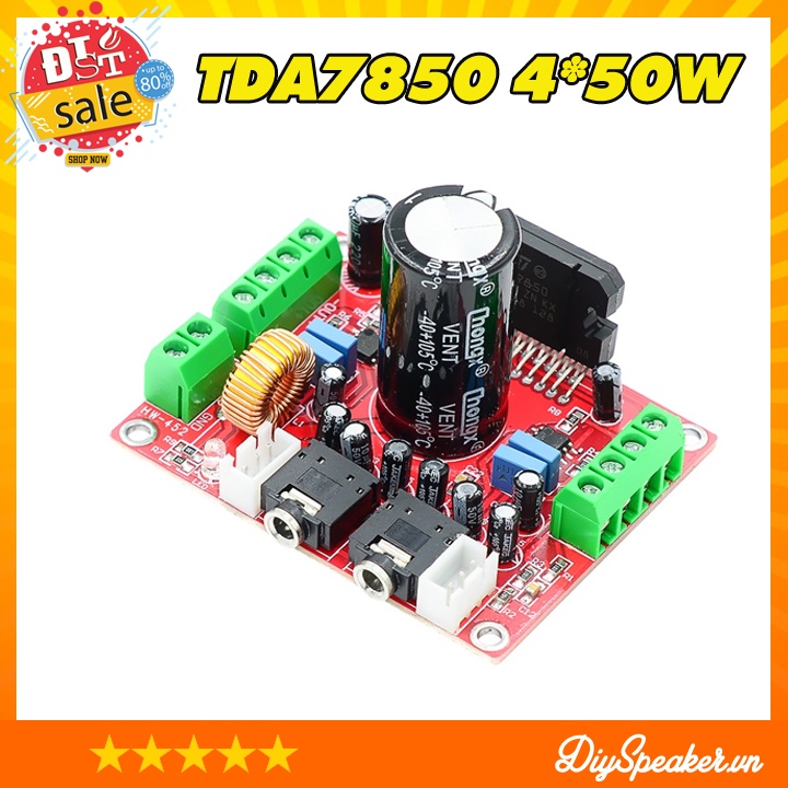 Mạch khuếch đại âm thanhTDA7850 4*50W