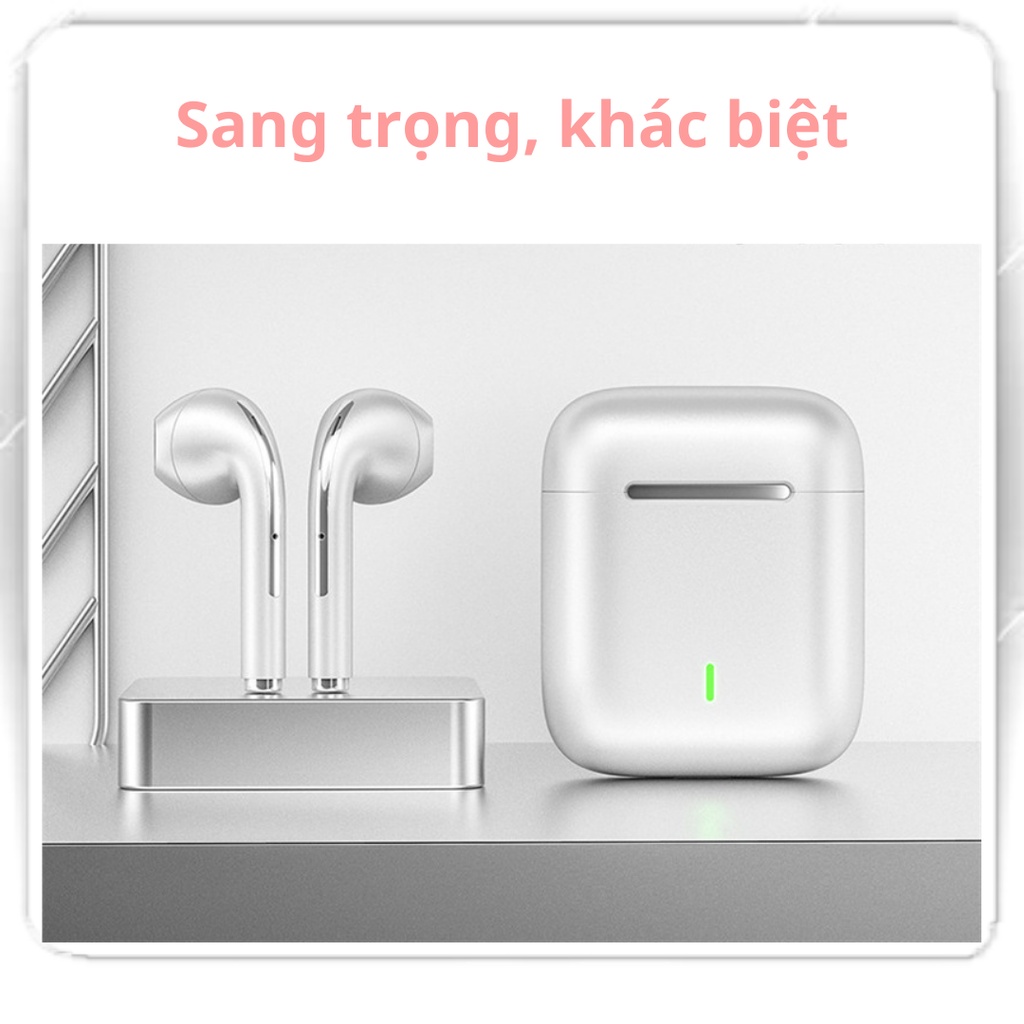 Tai Nghe Bluetooth 5.0 Tai Nghe J18 Không Dây Âm Thanh Chuẩn HIFI Chạm Cảm Ứng Có Mic Dùng Cho IOS Và Android
