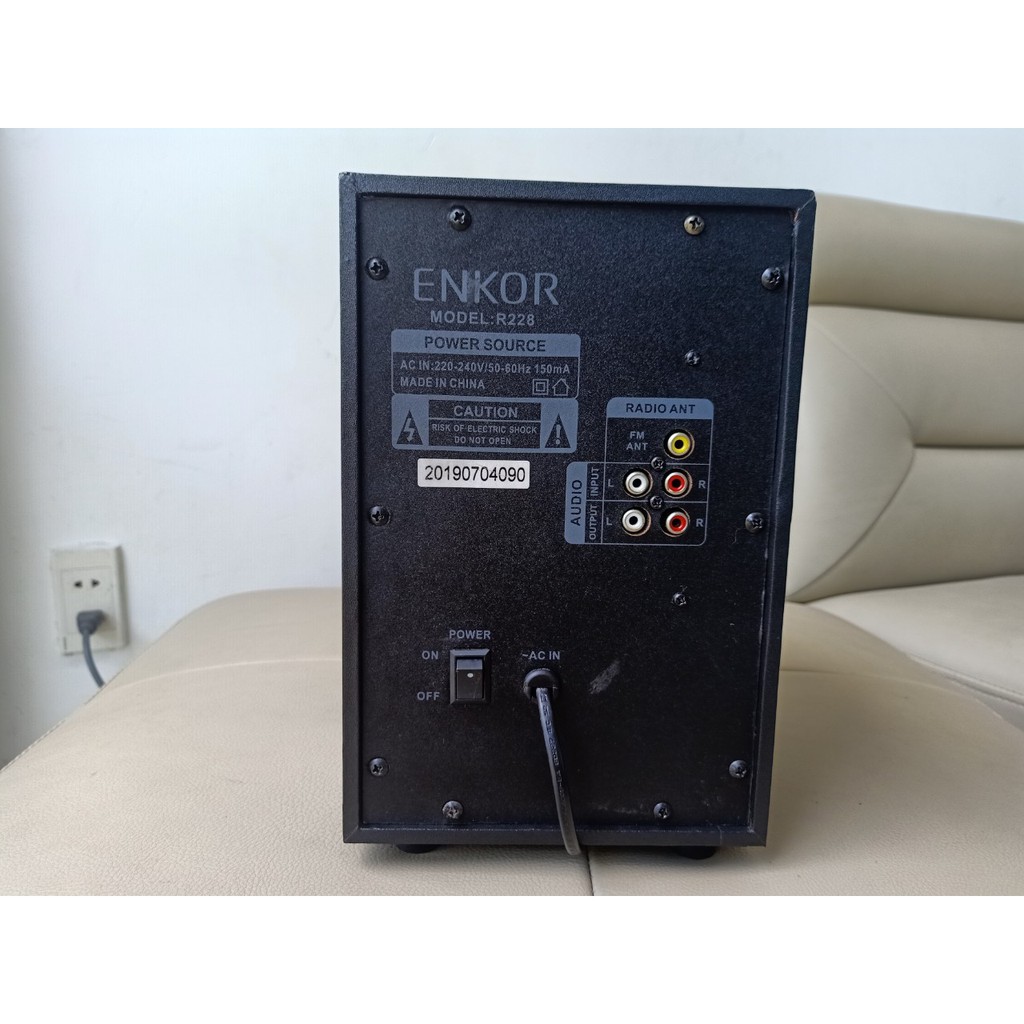 Loa vi tính Bluetooth Enkor R228 - 2.1 - Hàng Trưng Bày Chính Hãng