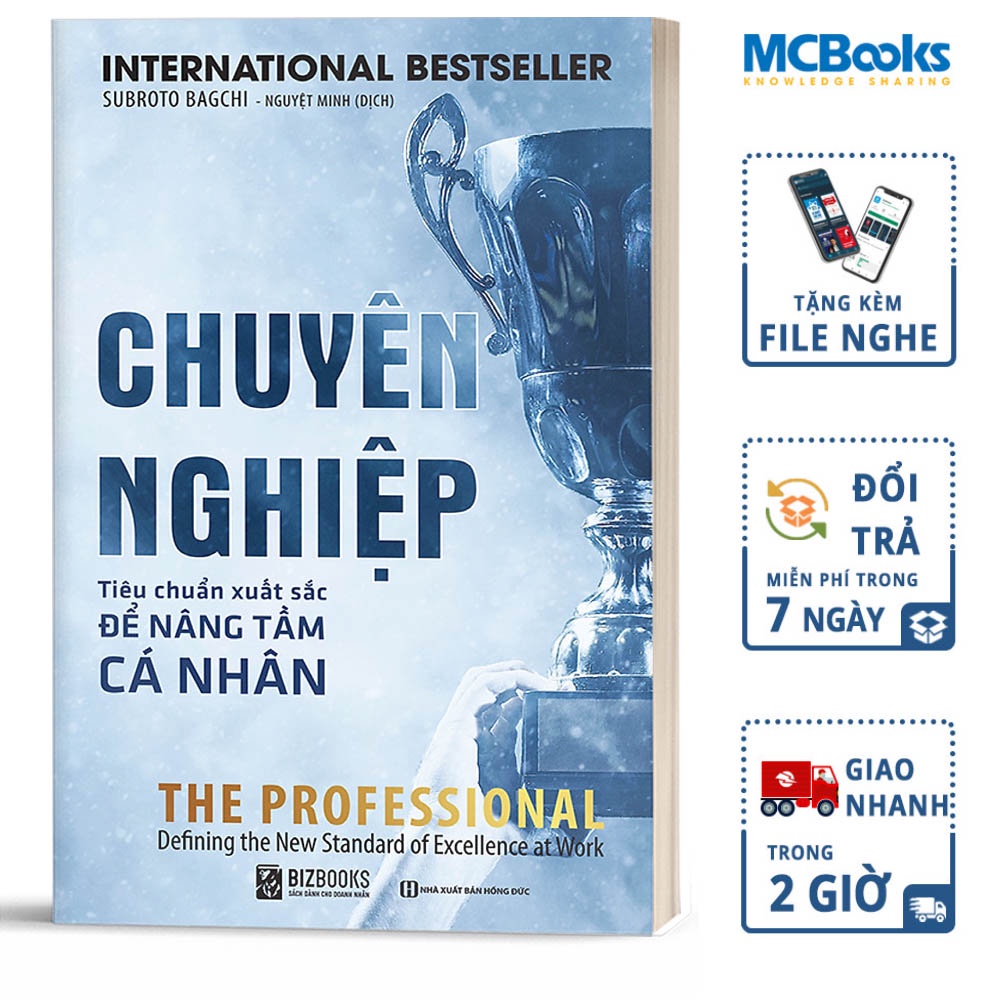 Sách Chuyên Nghiệp – Tiêu Chuẩn Xuất Sắc Để Nâng Tầm Cá Nhân BizBooks