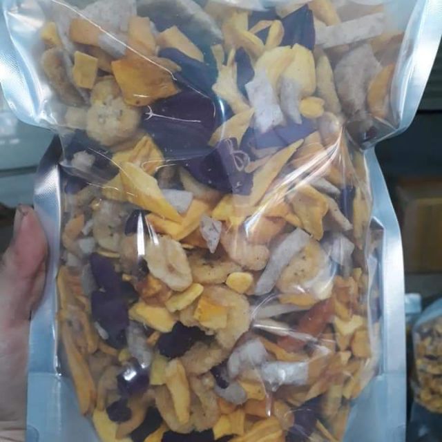 (BÁN SỈ) COMBO 5KG TRÁI CÂY SẤY THẬP CẨM THƠM NGON GIÒN TAN ( TẶNG 1 TÚI )