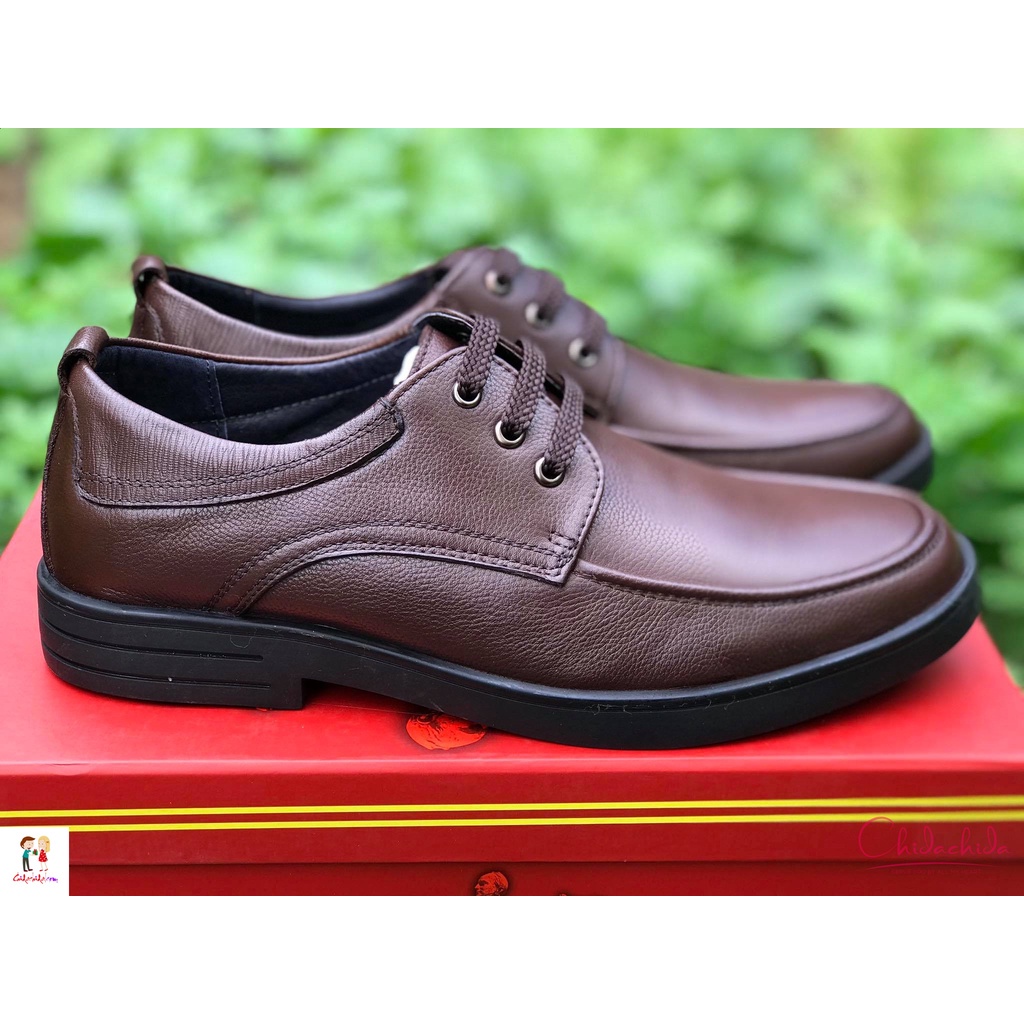 Giày công sở nam Royal Cobbler R326 siêu mềm, fom dáng đẹp, mặc các loại quần; size 39-43 (đen và nâu)