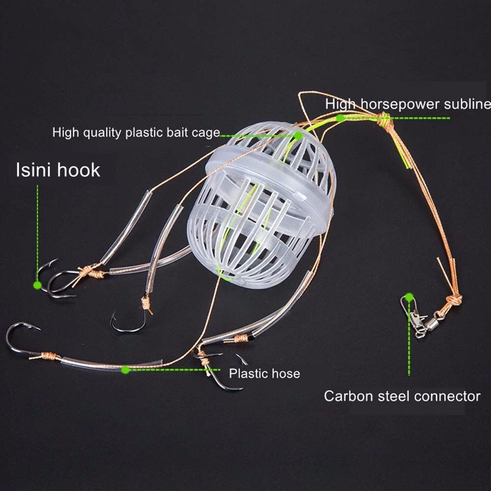 1 móc câu cá chép bằng nhựa và thép carbon tiện dụng