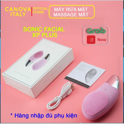 Rẻ Vô Địch [BH 1 đổi 1] Máy Rửa Mặt Chính Hãng SONIC 3 trong 1 - Máy rửa mặt sóng siêu âm mới nhất 2020