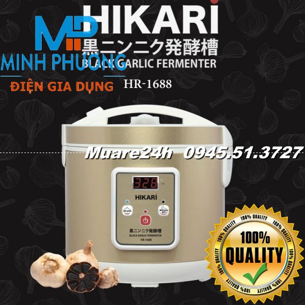 Bảo hành 12 Tháng Máy Làm Tỏi Đen Hikari 1688 Nhật Bản