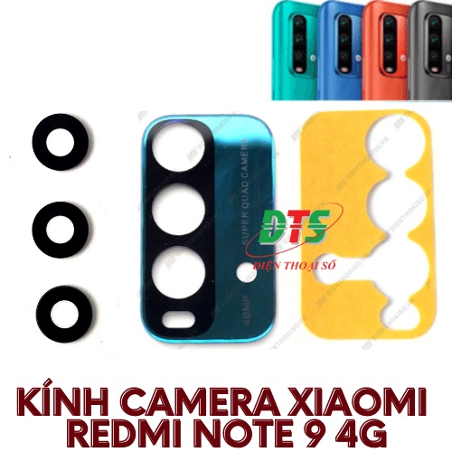 Kính camera sau dùng cho máy xiaomi redmi note 9 4g