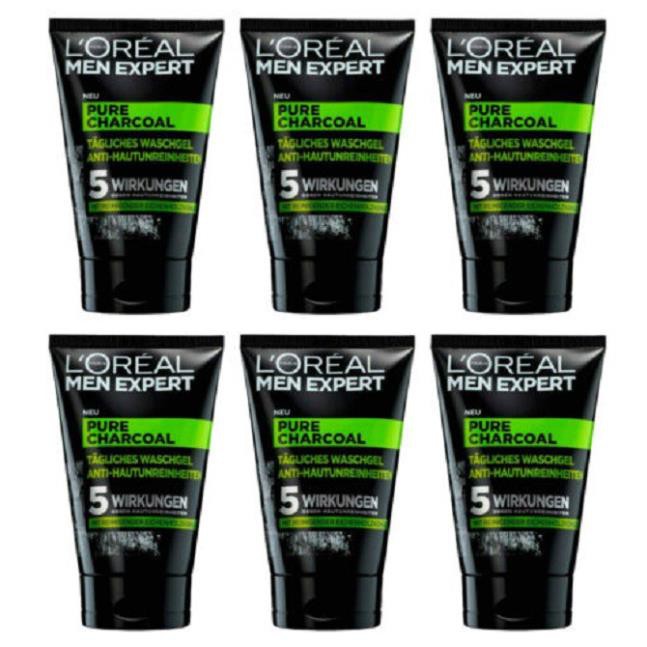 Sữa rửa mặt Loreal MEN Expert 5in1 ngăn ngừa mụn 100ml