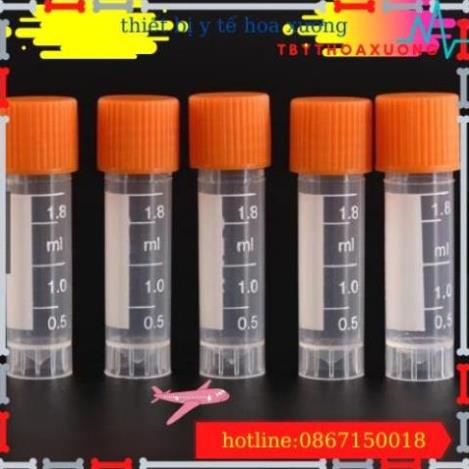 Ống Cryo, Ống LưuTrữ Lạnh Tế Bào 5 ml [10 ống]