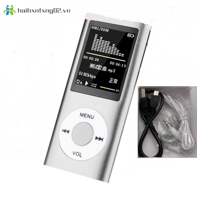 Music Player Radio HIFI Mp3 Player Digital LCD Screen Voice Recording FM Player