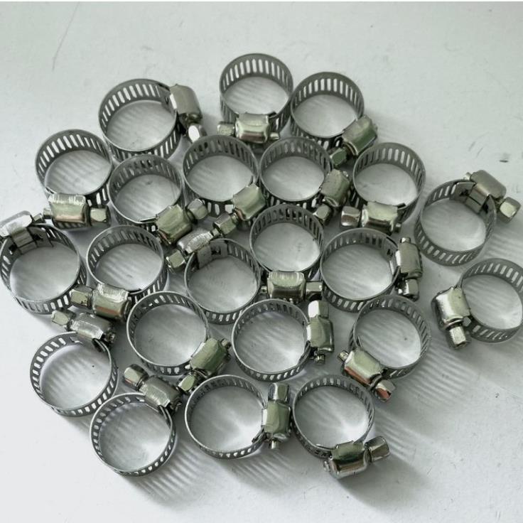 Đai siết quai nhê inox - đai xiết cổ dê inox độ xiết từ 10-16mm