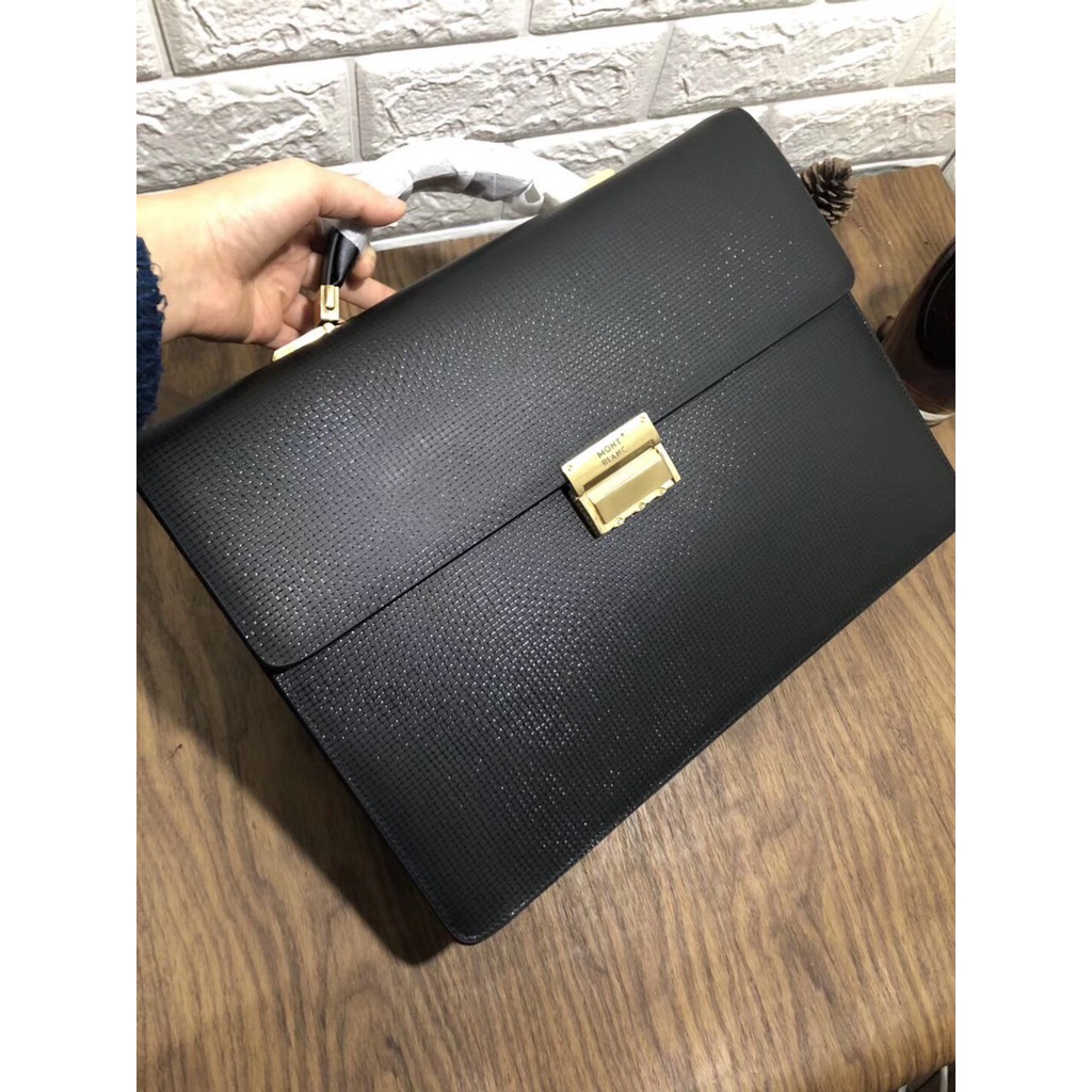 Cặp da khóa số MB 1008 da thật | BigBuy360 - bigbuy360.vn