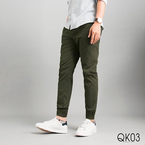 Quần Jogger Nam Kaki Dáng Thể Thao Co Giãn TILANO