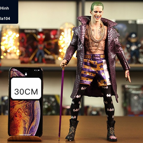 Mô hình Joker Crazy toys biệt đội cảm tử Arkham Asylum cao 30cm - Avengers