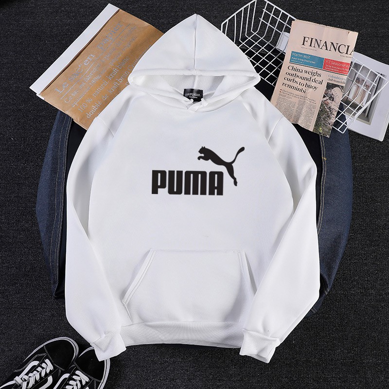 Áo Hoodie Tay Dài In Hình Puma Cá Tính Cho Cặp Đôi