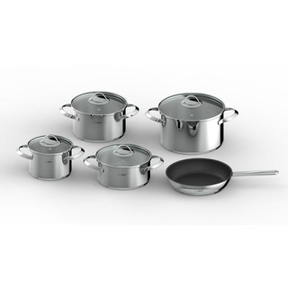 Bộ nồi inox Sapphire 5 món ,nồi chính hãng nhập khẩu
