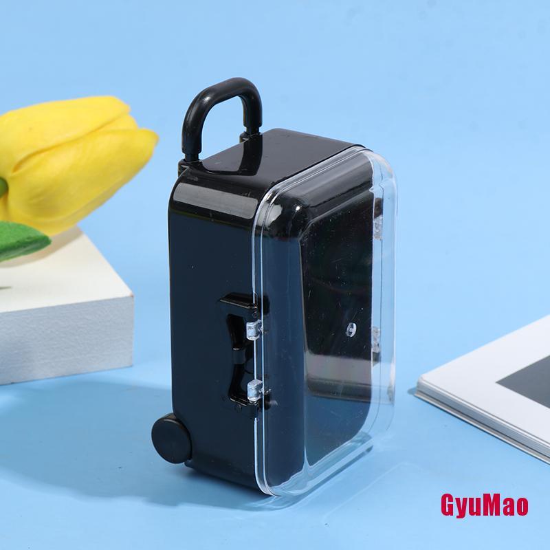 Va Li Du Lịch Bằng Nhựa Mini Trang Trí Nội Thất Cho Nhà Búp Bê