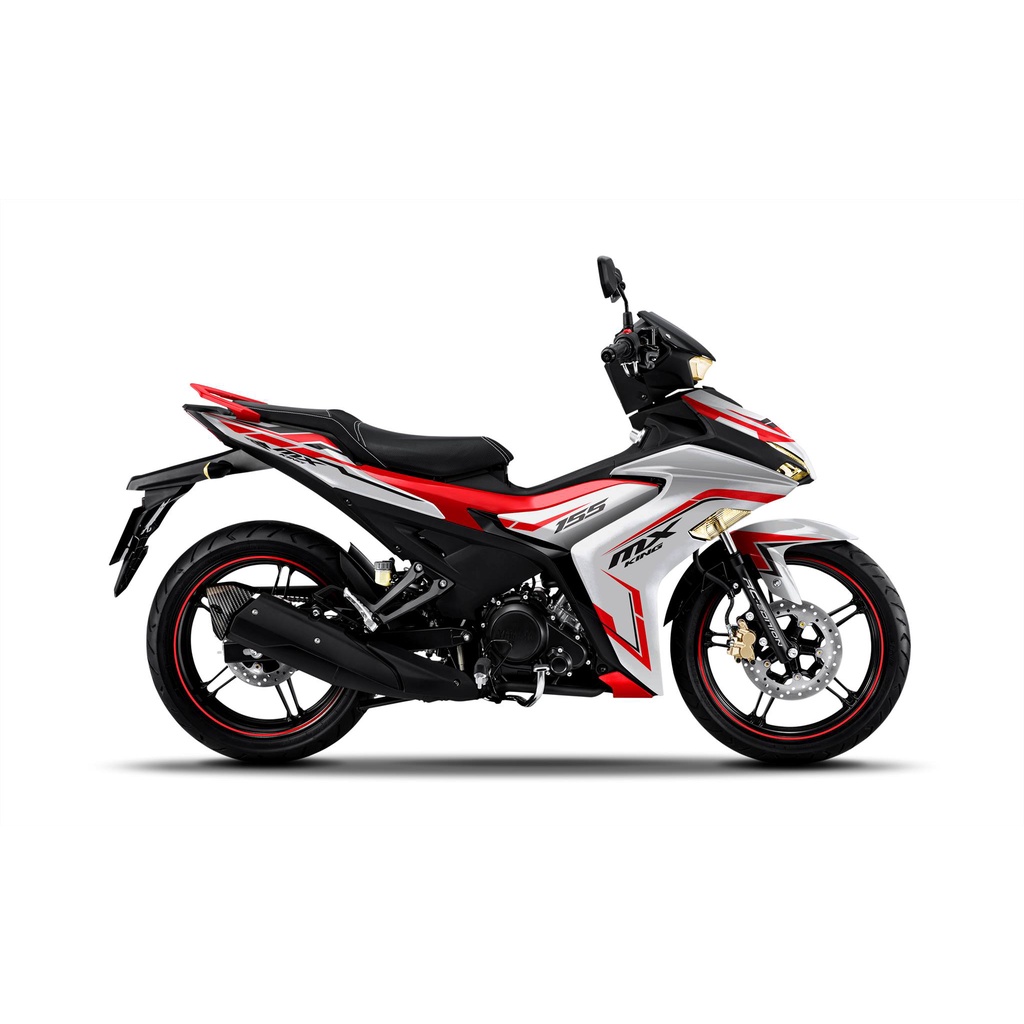 Tem trùm Exciter 155 - MX King - Trắng Đỏ