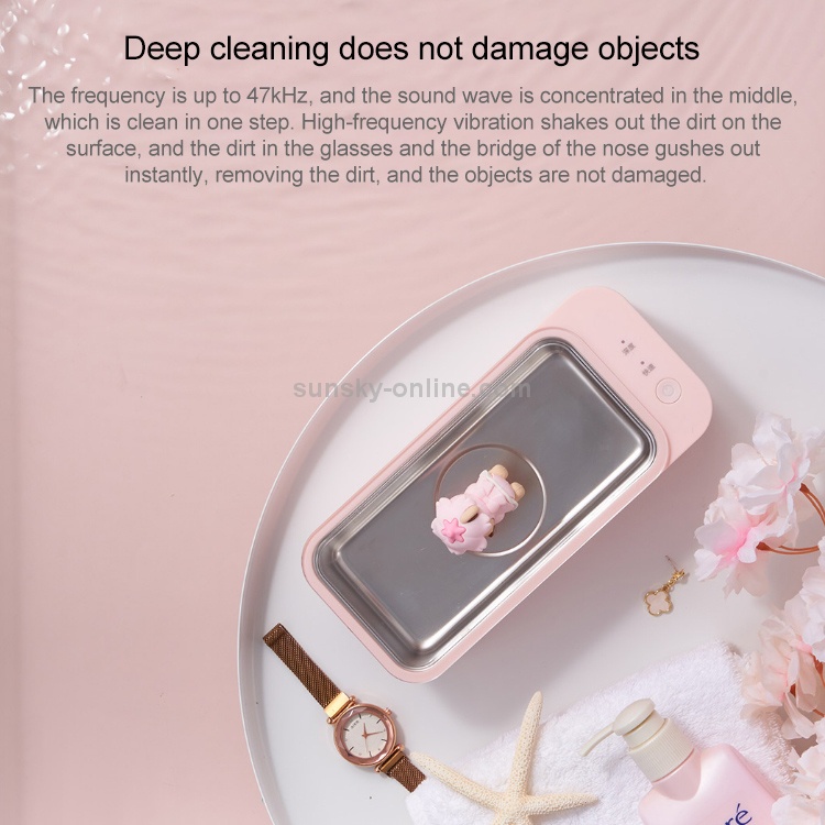 Máy làm sạch bằng sóng siêu âm đa năng Lofans CS-602 - Vệ sinh trang sức/ kính mắt/ đồng hồ/ ty giả/ thìa dĩa ...