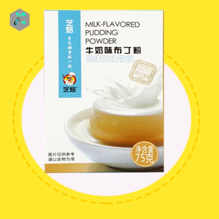 Pudding ,bột làm pudding ,Nguyên Liệu Làm Bánh 75gr , Nhiều Hương Vị