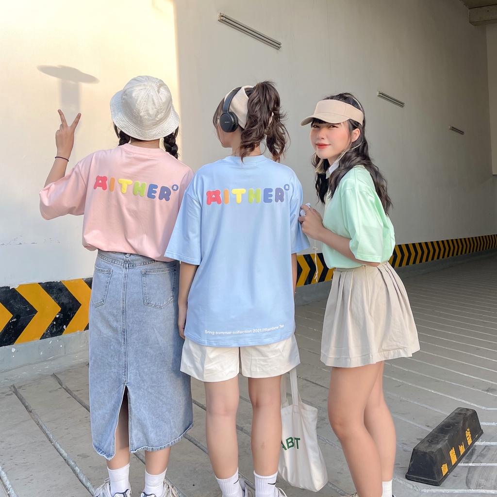 AITHERSTUDIO- Áo Thun Basic tee Premium Form rộng