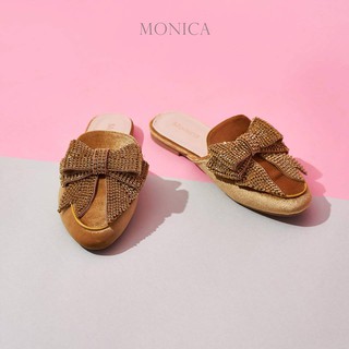 Sục nơ đính đá đế bằng MONICA