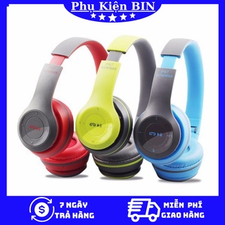 Tai nghe bluetooth chụp tai P47 có khe cắm thẻ nhớ - Âm Thanh Đỉnh Cao