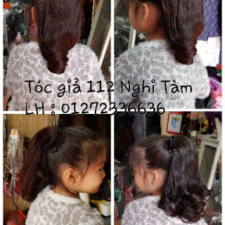 Tóc buộc xinh cho bé