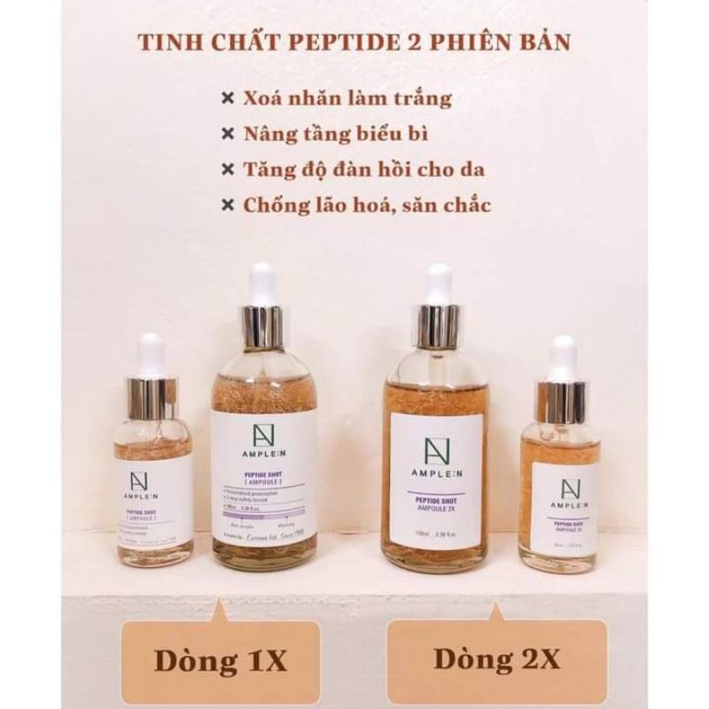 TINH CHẤT SERUM PEPTIDE SHOT AMPOULE 2X