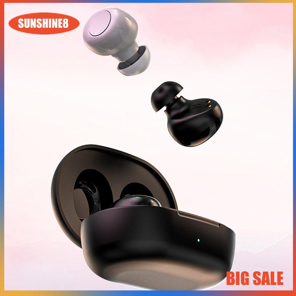 【SUN】T52 Earphone Wireless Headphones Mini Portable Universal Earphones Earbuds