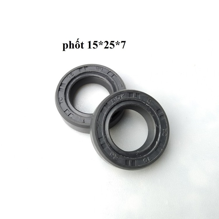 10 phốt cao su 15-25 - phốt xe đạp điện 10 cái