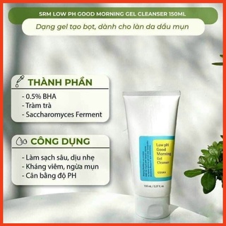 (Chính Hãng) Sữa Rửa Mặt Cosrx 150ml - Mẫu Mới