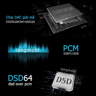 TRASAM DAC 2 PRO - DAC NGHE NHẠC DSD BLUETOOTH 2019