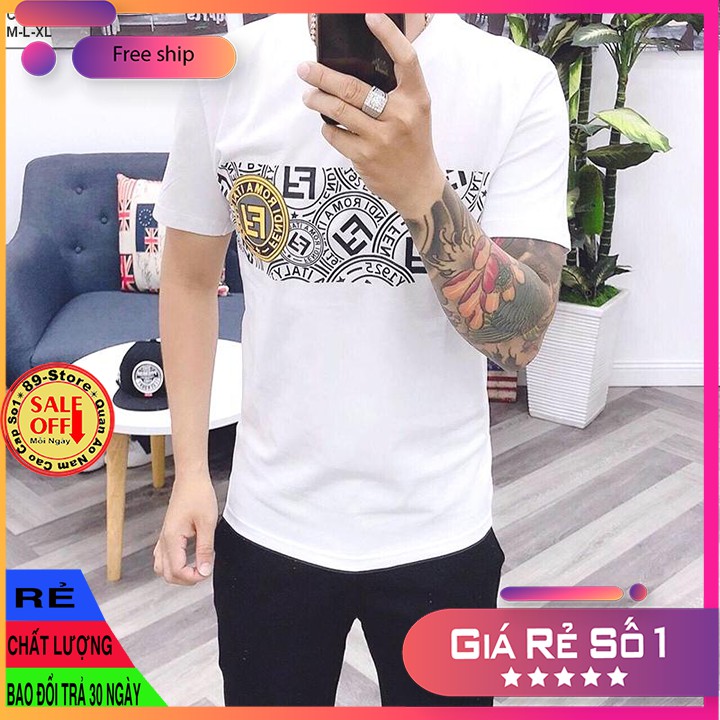 Áo Thun Nam Tay Ngắn Có Cổ Cao Cấp Thích Hợp Moi Lứa Tuổi Cam Kết Về Chất Lượng 🌟GIÁ RẺ NHẤT🌟