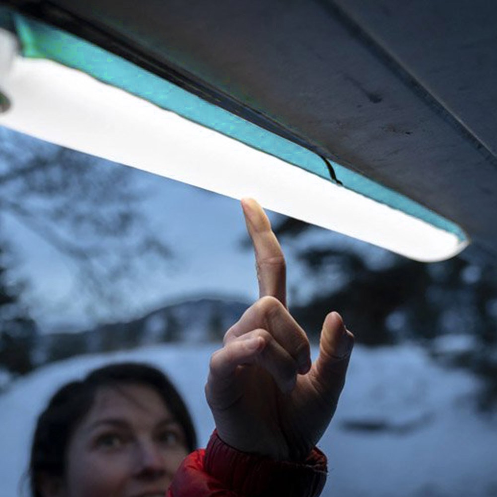 Đèn LED USB Bơm Hơi Có Thể Gấp Gọn Dùng Đi Cắm Trại