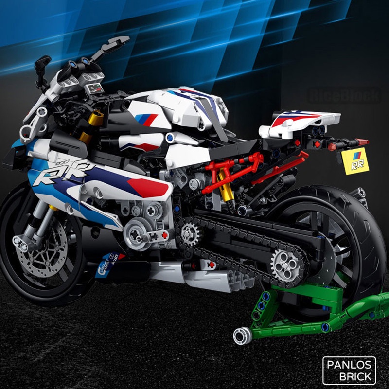 Đồ chơi Lắp ráp Technic 672004 BMW M1000RR Motorcycle xe đua phân khối lớn Lemoshop