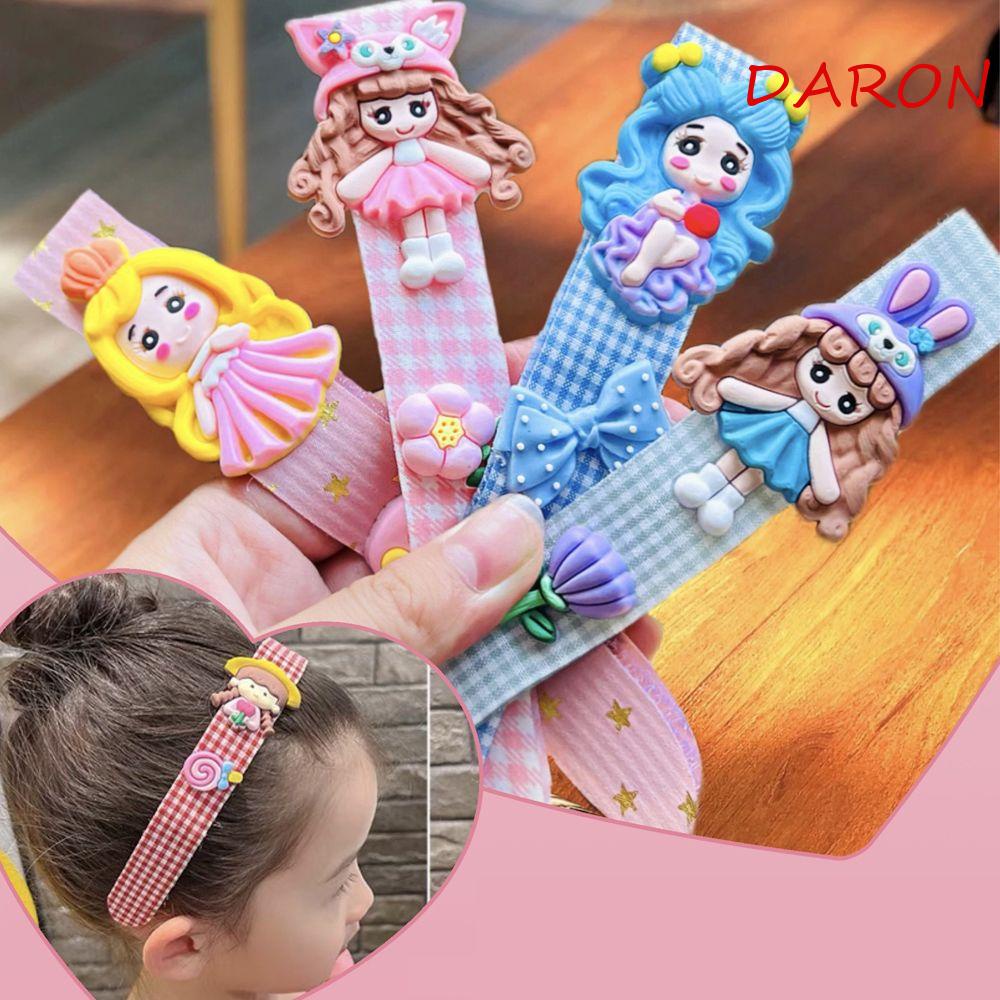 Băng Đô Cài Tóc Kiểu Dáng Hoạt Hình Phong Cách Hàn Quốc Xinh Xắn Cho Bé Gái