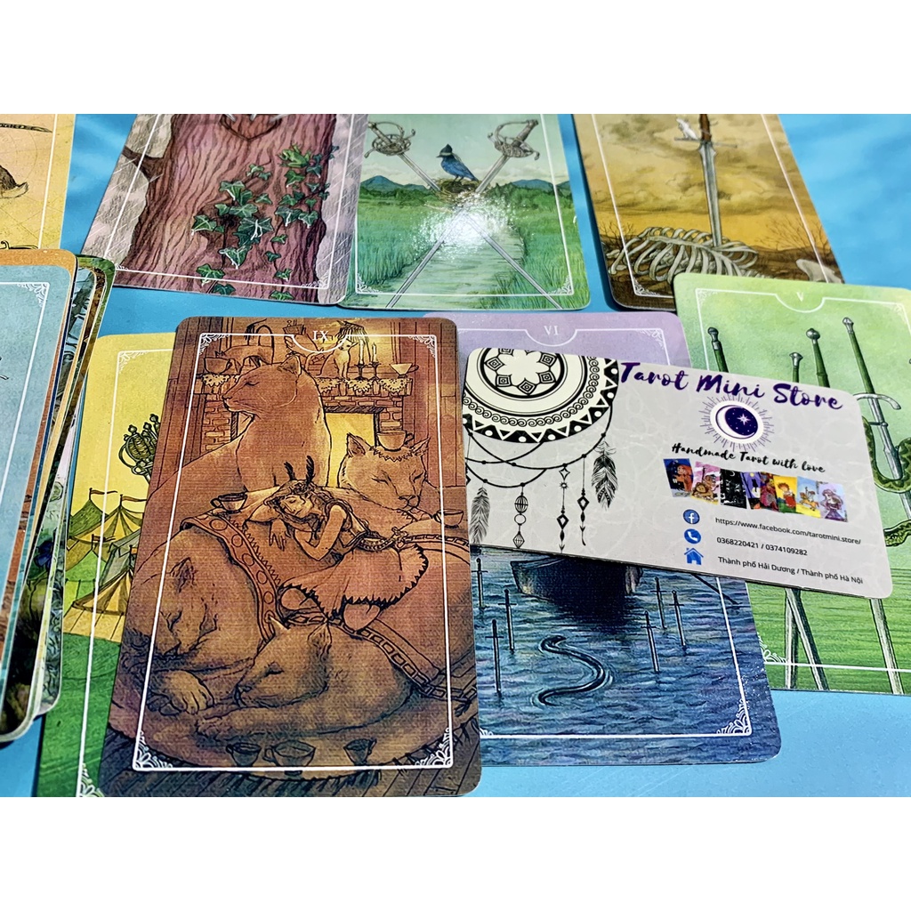 Bộ bài Ostara Tarot size 7 x 12 cm