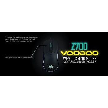 Chuột Chơi Game Imperion 3600dpi Usb Có Dây, Macro Rgb Z700 Vodoo