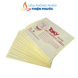 Giấy decal a5 tomy trắng có keo tự dán đủ các size thiện phước