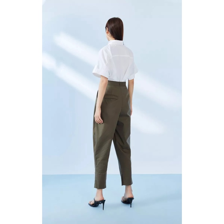 Vero Moda Quần Dài Nữ LƯNG Vừa Có Khóa Kéo Viền Mắt Cá Chân 321250004