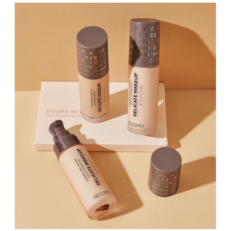 Kem nền Gecomo kết cầu mỏng mịn, che khuyết điểm, mềm mỏng nhẹ tự nhiên | BigBuy360 - bigbuy360.vn