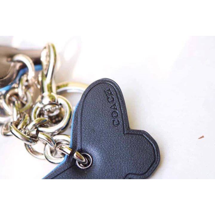 Charm treo túi & móc khóa Coach hoa bướm