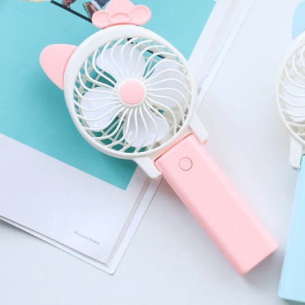 [HOT 2021❤️] Quạt mini cầm tay tích điện có đế để bàn mẫu siêu hot 2021 | BigBuy360 - bigbuy360.vn