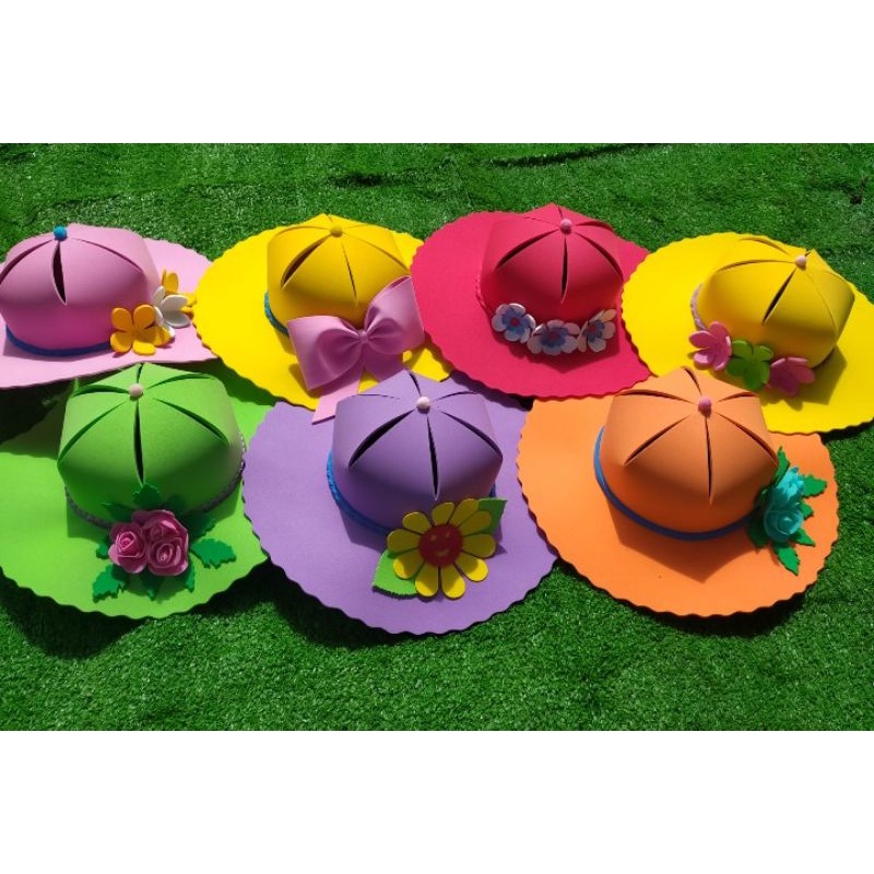 Mũ, nón xốp mầm non 28cm