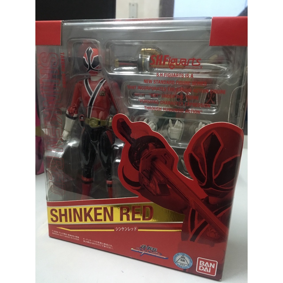 Mô hình SHF Shinkenger New100%- Siêu nhân thần kiếm- Chính hãng Bandai