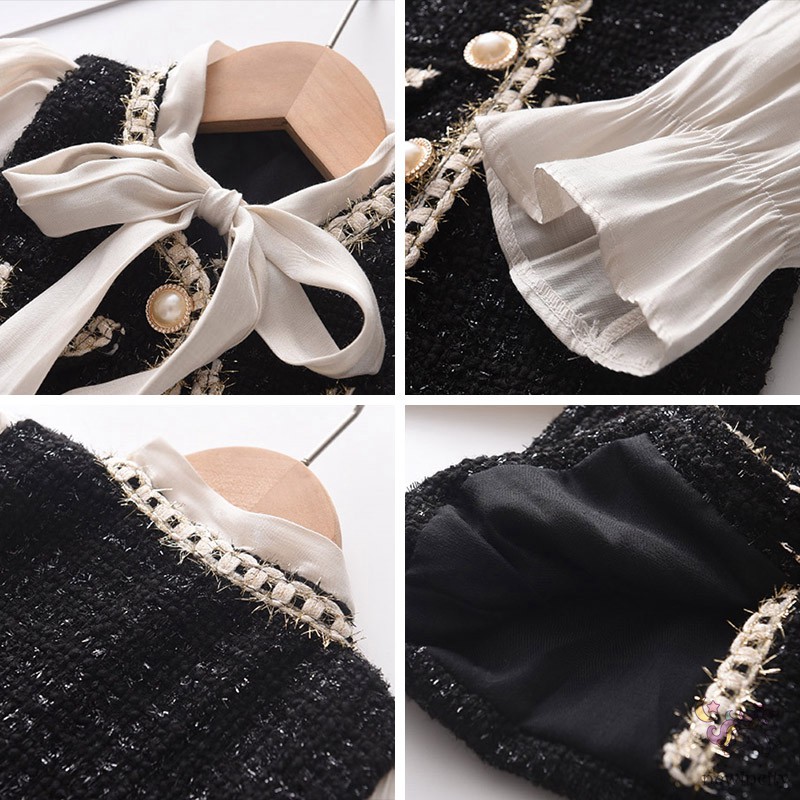 Đầm Công Chúa Thắt Nơ Đáng Yêu Cho Bé Gái Kiểu Hàn Quốc