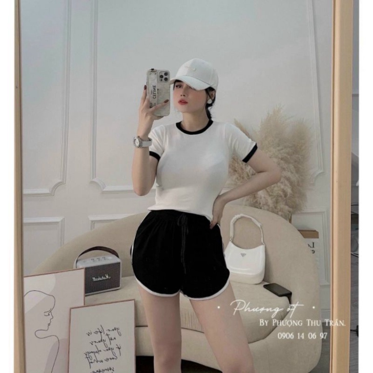 ÁO TAY NGẮN CỔ PHỐI MÀU CT-CPM